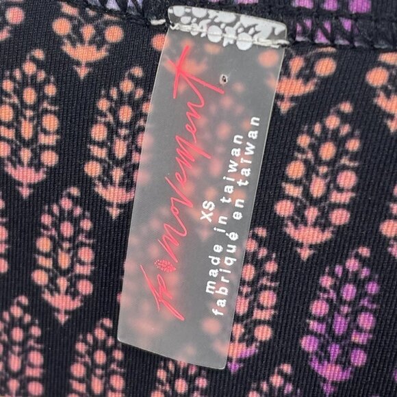 NWT Free People Move Me Bra XS printed sports bra - Picture 4 of 12